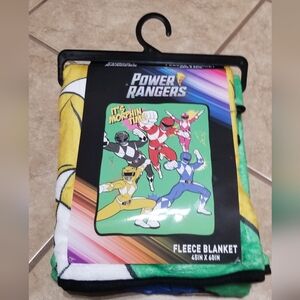 Power Rangers IT'S MORPHIN TIME 45 x 60 Inch Throw Blanket